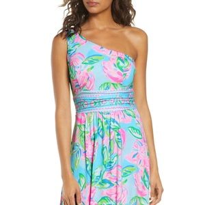 Lilly Pulitzer Malia Maxi Dress in Totally Blossom size Small